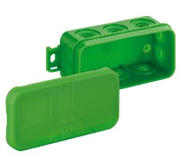 Spelsberg Mini 25-L/gn Rozbočovací krabice, druh krytí IP55, max. průřez vodiče 2,5?, rázová houževnatost IK07, třída ochrany II, Ui 400V AC, VDE, bez obsahu halogenů *31050801