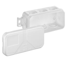 Spelsberg Mini 25-L/w Rozbočovací krabice, druh krytí IP55, max. průřez vodiče 2,5?, rázová houževnatost IK07, třída ochrany II, Ui 400V AC, VDE, bez obsahu halogenů *31060801