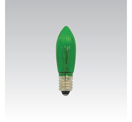 AE 14V 3W E10 C13 vánoční zelená žárovka  374007000