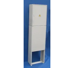 Rozvaděč elektroměrový ER212/NKP7P v kompaktním pilíři, elektroměr+HDO, plast, ČEZ, E.ON DCK