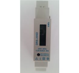 Elektroměr DRS-205D® MID  1-fázový, 5-45A, 1-tarifní, LCD displej určen pro fakturační měření