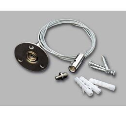 Lanko závěsné ROPES DUST PROFI LED 1pcs ocelové,nastavitelné,max. délka 1,5 m GXWP185 Greenlux