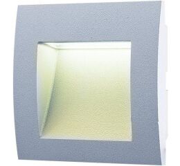 WALL 30 3W GRAY WW 100lm - Svítidlo LED nástěnné GXLL012 Greenlux