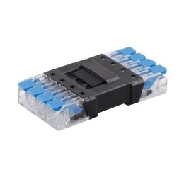 Spojovací konektor vidlice + zásuvka, páčkové svorky, IP20, 4-pol, max.250V/16A, pro průřezy 0,5-4mm2 ML-112.225.72.0 McLED