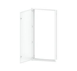 Rozvodnicová skříň RZE-Z-1608015 pro zapuštěnou montáž, jednokřídlové dveře, neprůhledné dveře, V x Š x H 1650 x 810 x 165, počet řad 10, rozteč 150 mm, počet modulů v řadě 34, krytí IP43, materi