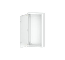 Rozvodnicová skříň RZE-N-1206025 pro nástěnnou montáž, jednokřídlové dveře, neprůhledné dveře, V x Š x H 1253 x 610 x 250, počet řad 7, rozteč 150 mm, počet modulů v řadě 23, krytí IP43, materiál