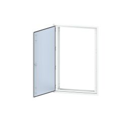 Rozvodnicová skříň RZE-Z-1208015-EI30S pro zapuštěnou montáž, jednokřídlové dveře, neprůhledné dveře, V x Š x H 1273 x 878 x 157, počet řad 7, rozteč 150 mm, počet modulů v řadě 34, krytí IP54, m