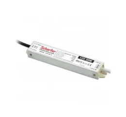 Napájecí zdroj  30W  2,5A 12VDC pro LED zdroje a LED moduly profesionální IP67 162x29x21 mm Scharfer *SCH-030-12