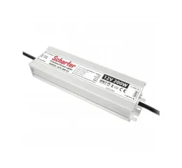 Napájecí zdroj 200W 16,67A 12VDC pro LED zdroje a LED moduly profesionální IP67 226x65x35 mm Scharfer *SCH-200-12