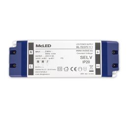Napájecí zdroj 72W, DC24V/3A, IP20, plastové provedení se svorkovnicí *ML-732.073.11.1