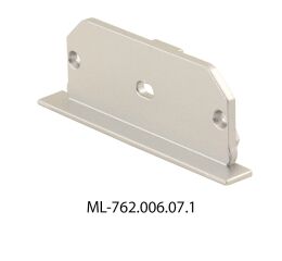 Koncovka pro VP s otvorem, stříbrná barva ML-762.006.07.1