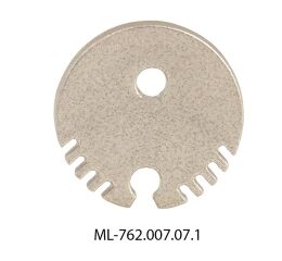 MCLED KONCOVKA S OTVOREM PRO ZX, STŘÍBRNÁ BARVA *ML-762.007.07.1