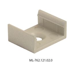 Plastový úchyt k profilu PH, stříbrná barva ML-762.121.02.0
