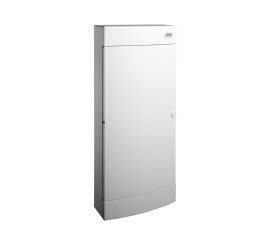 Plastová rozvodnice, bílé dveře, montáž na omítku, IP40, 4 řada, 4x18 modulů  PNS 4x18W *113272  Noark