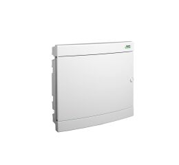 Plastová rozvodnice, bílé dveře, pro montáž do dutých stěn, montáž pod omítku, IP40, 2 řady, 2x18 modulů  PNF-HW 2x18W *106175  Noark
