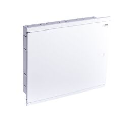 Velkoobsahová rozvodnice, montáž pod omítku, 6x24 modulů, bílé dveře, včetně NPE svorkovnice  EMFF6 144W *109813  Noark
