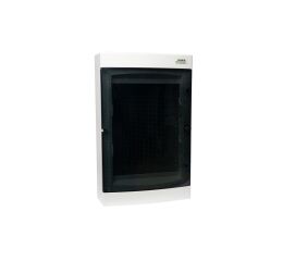 Plastová IT rozvodnice, průhledné dveře, montáž na omítku, IP40, 4 řada, 4x18 modulů  PNS-MM 4x18T *113412  Noark