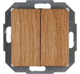 ONTARIO DUB vypínač č.5 lustový, sériový  618530535 přírodní dřevo Kopp