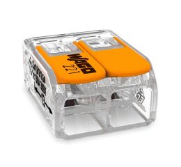 WAGO 221-612 Krabicová svorka flexibilní páčková 2x6mm2