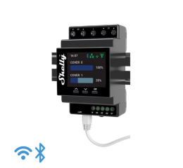 SHELLY PRO DUAL COVER PM Žaluziový modul na DIN lištu  *3800235268124