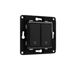 SHELLY WALL SWITCH 2 BLACK Vypínač černý *3800235266182