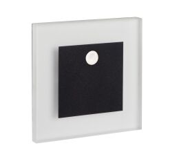 Svítidlo LED APUS PIR-B WW schodišťové barva černá 29857 Kanlux