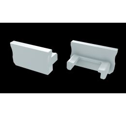 Koncovka profilu EC-PROFIL A WHITE (12-0011-01) barva bílá GXLP1400 Greenlux