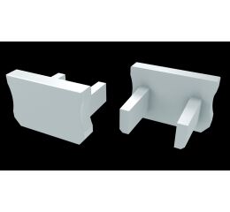 Koncovka profilu EC-PROFIL X WHITE (12-0081-01) barva bílá GXLP1450 Greenlux