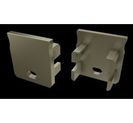 Koncovka profilu EC-PROFIL Y INOX HO (12-0093-00) barva nerezová GXLP1467 Greenlux