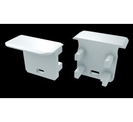 Koncovka profilu EC-PROFIL G WHITE HO (12-0071-00) barva bílá GXLP1440 Greenlux