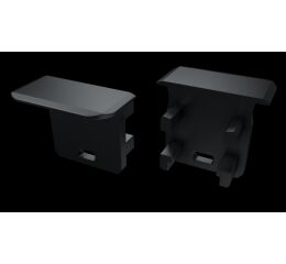Koncovka profilu EC-PROFIL G BLACK HO (12-0072-00) barva černá GXLP1441 Greenlux