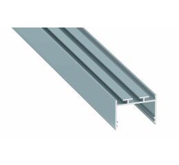 Profil hliníkový AL-PROFIL ALBA SKY BLUE LACQUERED 2M (10-1407-20) přisazený,závěsný barva sametově modrošedá GXLP2111 Greenlux