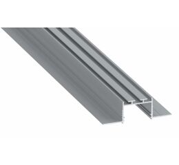 Profil hliníkový AL-PROFIL AKIN SILVER ANODIZED 2M (10-1414-20) vestavný barva hliník GXLP2127 Greenlux