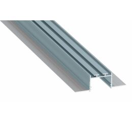 Profil hliníkový AL-PROFIL AKIN SKY BLUE LACQUERED 2M (10-1417-20) vestavný barva smetově modrošedá GXLP2131 Greenlux