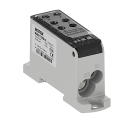 Distribuční blok OJL 135A, vstup Al/Cu 1x10/1x35, výstup Cu 2x10/4x16mm šedý *MAB1135S10