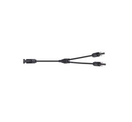 Konektor pro solární panely MC4 GETI rozbočovací 1x konektor 2x zdířka 30cm