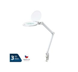 Lupa stolní GETI GDM45DS (reg.jasu/přep.bílé 48+48 LED)