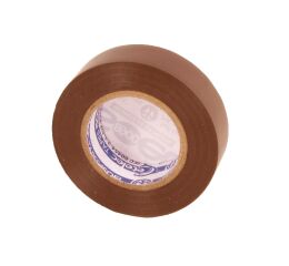 PVC izolační páska 4PRO NA8519 hnědá, samozhášivá 19mmx25mx0,15mm *1099123 eleman
