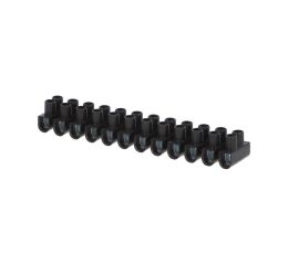 Svorkovnice instalační PA2U, 12x0,5÷4mm2, T85, PP, černá, pouzdro pozink. ocel  *1101030 eleman