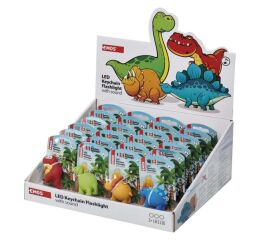 LED-SVÍT.DINOSAUŘI/ZVUK 24KS *P4711 emos