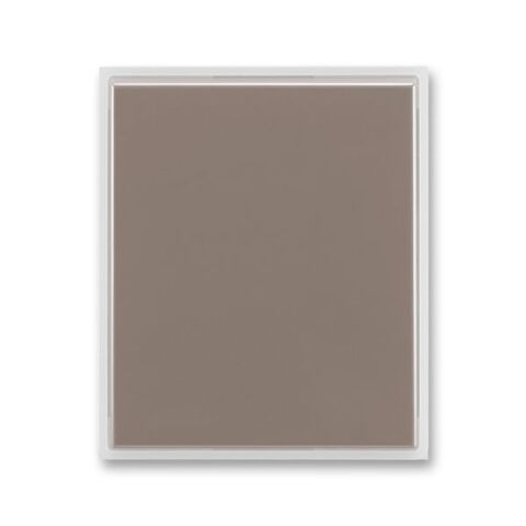Time® 3558E-A00651 26 kryt spínače jednoduchý barva lungo / mléčná bílá ABB