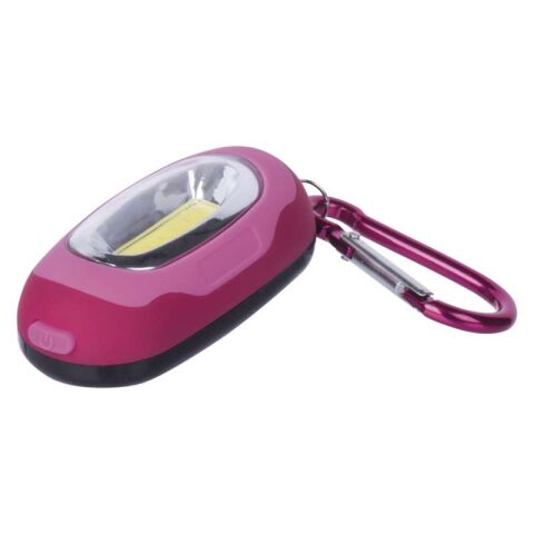 LED svítilna plastová, 1x COB LED, na 2x CR2032, 12ks box