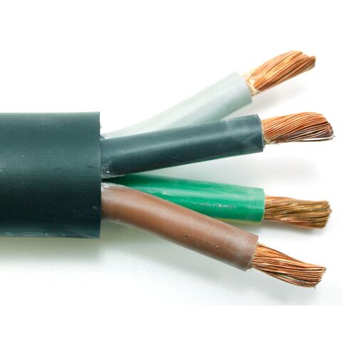 Kabel H07RN-F  4G25 pryžový, gumový pro střední namáhání harmonizovaný CGTG 4x25