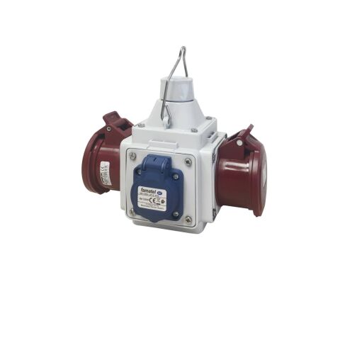 Zás. box závěsný PowerBOX pb400 IP44 2x230V, 2x400V/16/5 Famatel