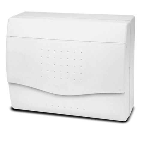 Skříň NUOVA 3808 IP40,   8 mod., na omítku, bílé dveře