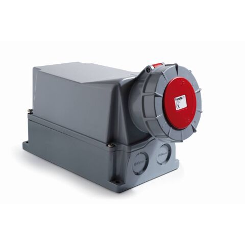 Zásuvka nástěnná 24397 IP67/400V/125A/5P 6h Famatel