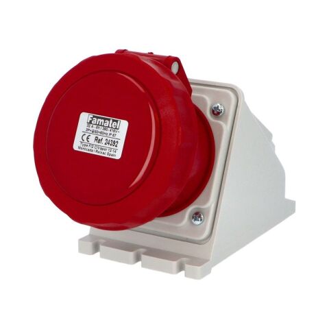 Zásuvka nástěnná 24392 IP67/400V/32A/4P 6h - SpeedPRO Famatel