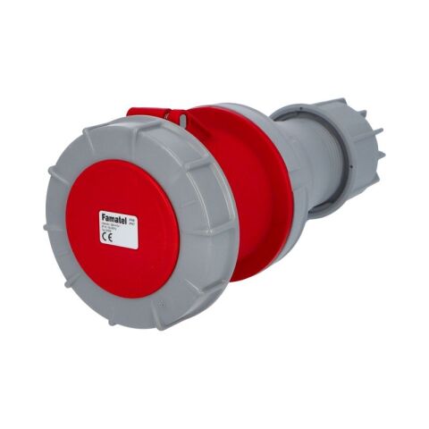 Spojka 24306 IP67/400V/125A/4P 6h, přímá Famatel