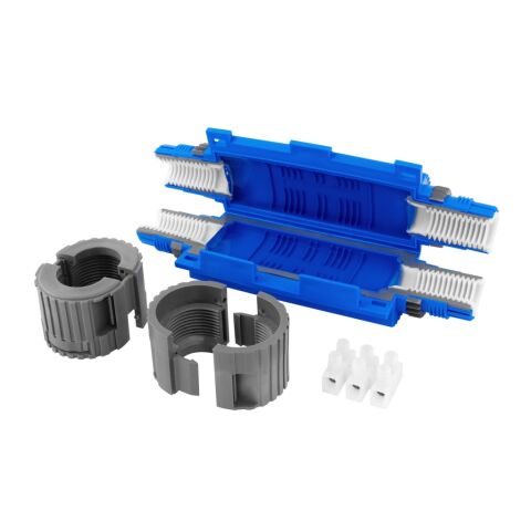 Spojka gelová SHARK 6801B (SHARK SIXEIGHT IP68), se svork., 3x (2,5-6mm2) pro CU, 0,6/1kV *1005452 eleman