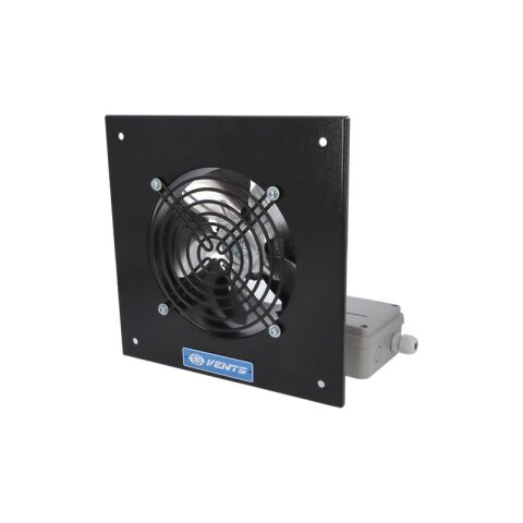 Ventilátor VENTS OV1 250 průmyslový, čtvercový (370x370mm), černý *1009616 eleman